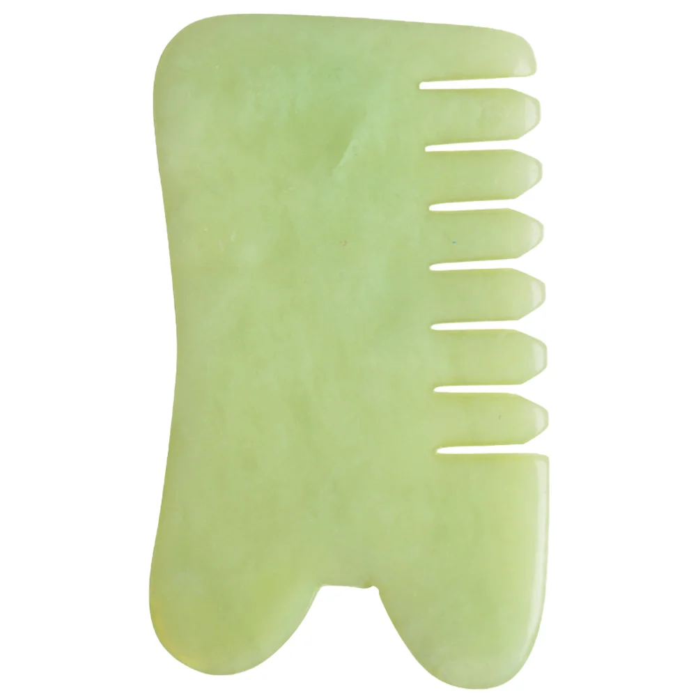 Scraping Tool Boardmassaging Comb Facial Jade Plate Scalp Hairbeauty Stone Scraper Guasha 
Scraping Tool Boardmassaging Comb Facial Jade Plate Scalp Hairbeauty Stone Scraper Guasha
