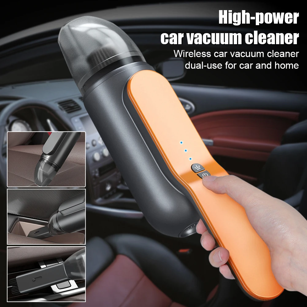 Car Vacuum Cleaner 3800 Pa Suction Rechargeable Ultralight Handheld Vacuum Auto Cleaning Tool Mini Vacuum Cleaner for Car Home
Car Vacuum Cleaner 3800 Pa Suction Rechargeable Ultralight Handheld Vacuum Auto Cleaning Tool Mini Vacuum Cleaner for Car Home