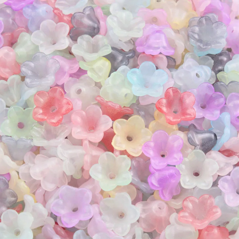 50/100/200Pcs 12X6.8MM Acrylic Five Leaf Flower Plastic Spacer Beads End Caps Charms DIY Bracelet Necklace Handmade Accessories
50/100/200Pcs 12X6.8MM Acrylic Five Leaf Flower Plastic Spacer Beads End Caps Charms DIY Bracelet Necklace Handmade Accessories
