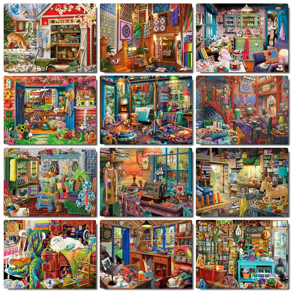 HUACAN Picture By Number House Kits DIY Painting By Numbers Landscape Drawing On Canvas HandPainted Decoration
HUACAN Picture By Number House Kits DIY Painting By Numbers Landscape Drawing On Canvas HandPainted Decoration