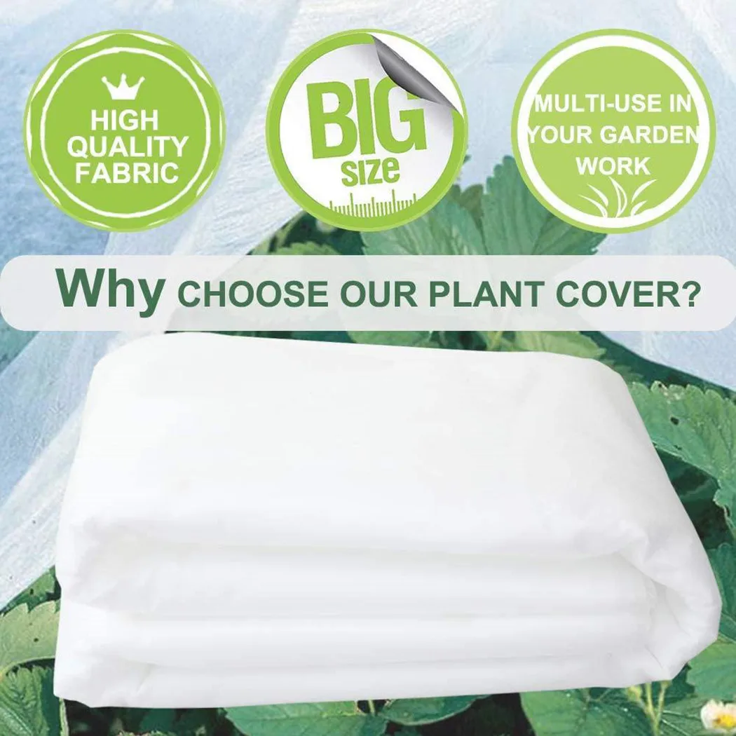Non-woven Plant Cover Outdoor Horticultural Plant Cover Protection Reusable Transparent Accessories Freeze Frost
Non-woven Plant Cover Outdoor Horticultural Plant Cover Protection Reusable Transparent Accessories Freeze Frost