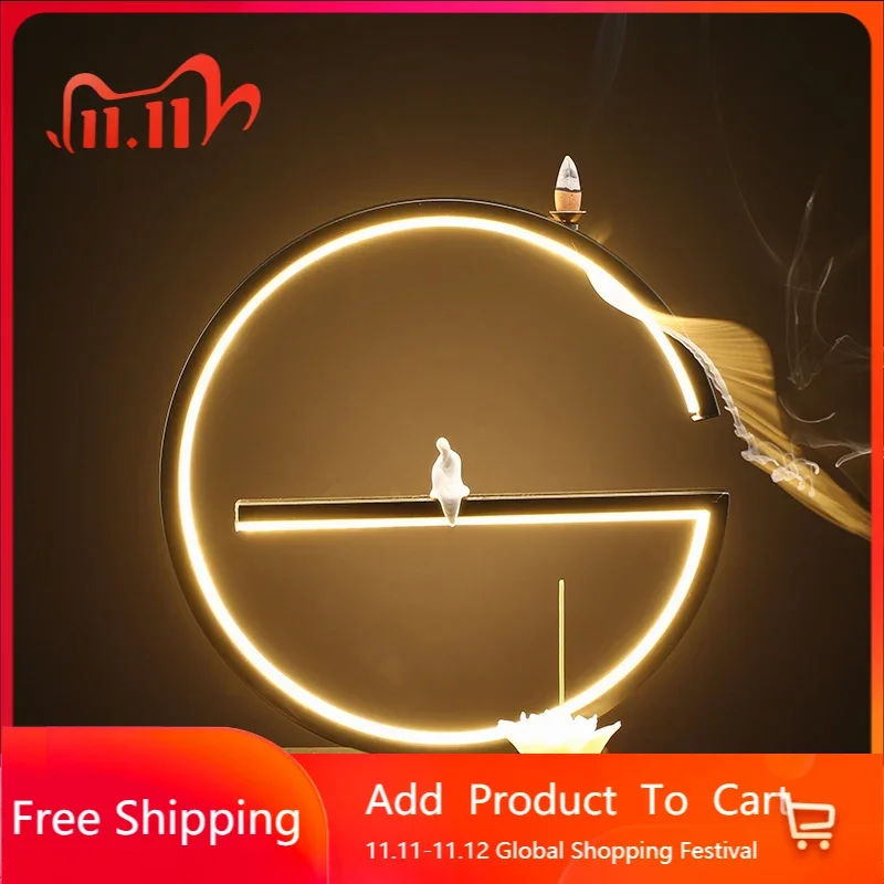 Waterfall Incense Burner Backflow Decoration Ramadan Smoke Incense Burner Fountain Zen Garden Encensoir Melting Candle Burner
Waterfall Incense Burner Backflow Decoration Ramadan Smoke Incense Burner Fountain Zen Garden Encensoir Melting Candle Burner