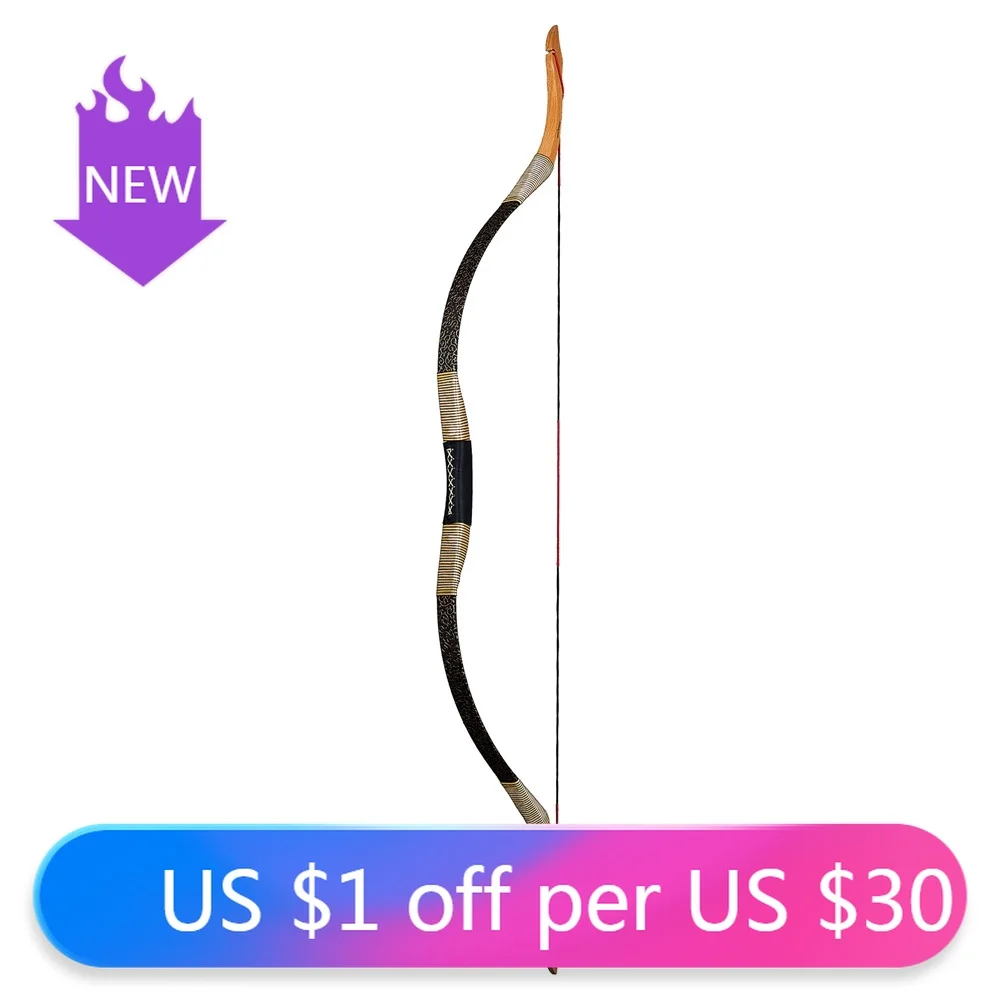 Стрельба из лука охота деревянный изогнутый лук 30-50lbs открытый стрельба Спорт практика ручной работы традиционный длинный лук подарок Пале...
Стрельба из лука охота деревянный изогнутый лук 30-50lbs открытый стрельба Спорт практика ручной работы традиционный длинный лук подарок Пале...