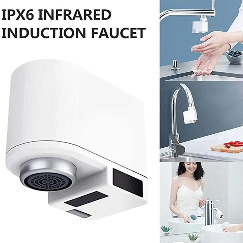 Automatic Water Saver Tap Induction Water Saver Overflow Smart Faucet Sensor Infrared Water Saving Device bathroom Nozzle Tap
Automatic Water Saver Tap Induction Water Saver Overflow Smart Faucet Sensor Infrared Water Saving Device bathroom Nozzle Tap