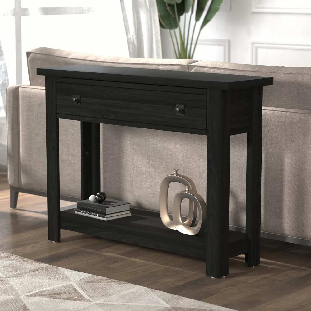 5420-882 Coover Wood Console Table with 1 Drawer, Black,Durable and Strong,44 Lb,11.75 X 41.50 X 30.50 Inches
5420-882 Coover Wood Console Table with 1 Drawer, Black,Durable and Strong,44 Lb,11.75 X 41.50 X 30.50 Inches