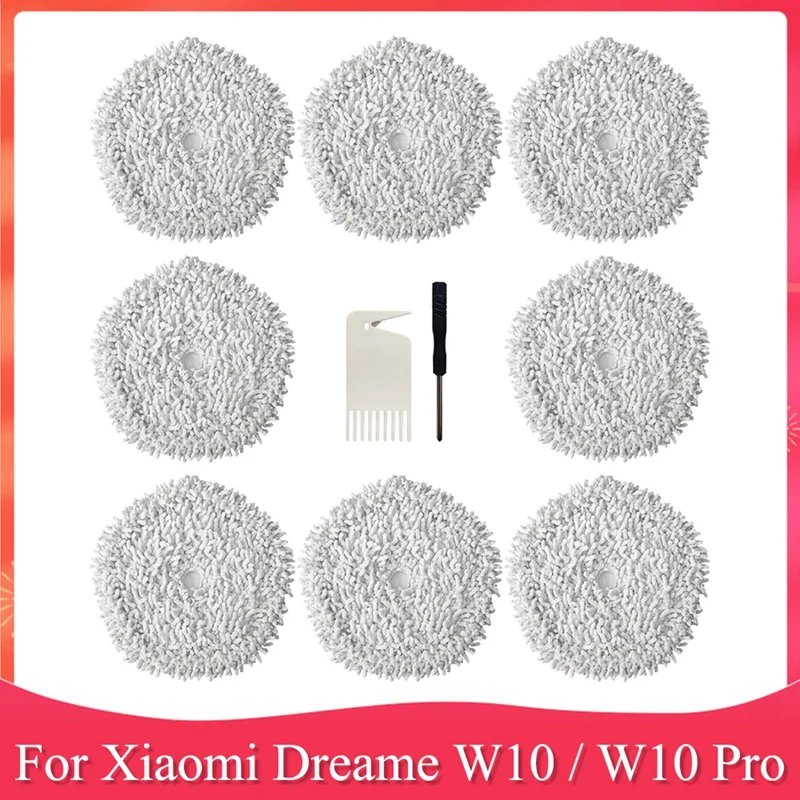 Replacement Parts Kit For Xiaomi Dreame W10 / W10 Pro Robot Vacuum Cleaner Washable Mop Cloth
Replacement Parts Kit For Xiaomi Dreame W10 / W10 Pro Robot Vacuum Cleaner Washable Mop Cloth