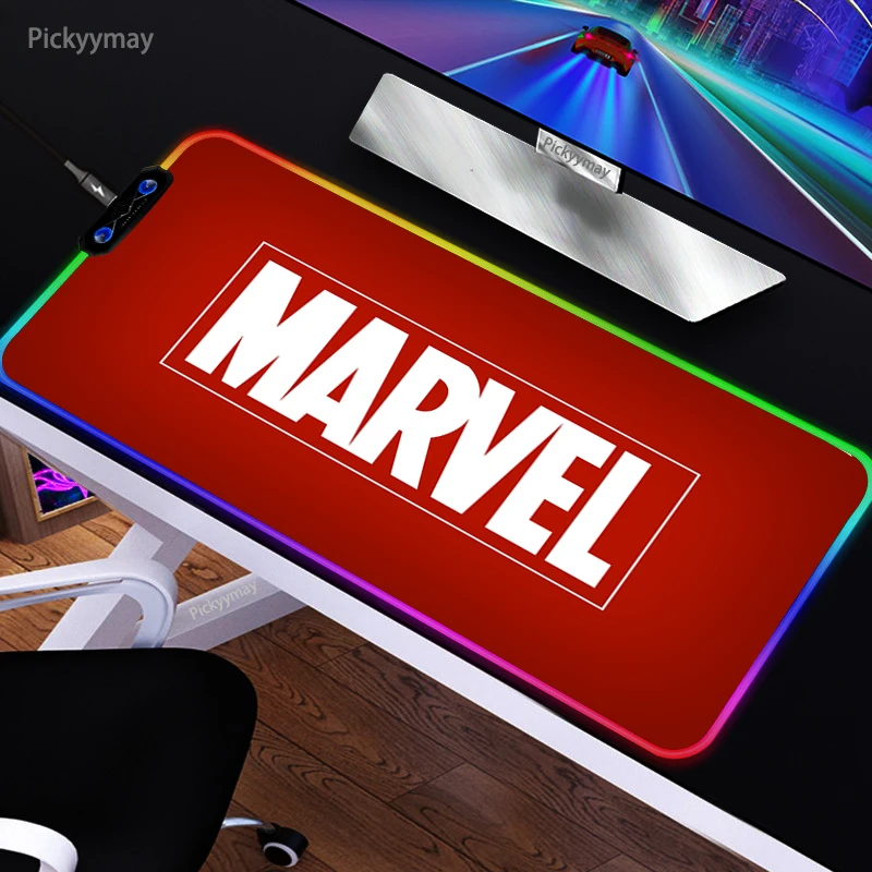 Gaming Mousepad 900x400 Computer RGB Mouse Pad Gamer Big Marvell Desk Mat XXL Keyboard Table Mat Pc Office Deskmat LED Backlit
Gaming Mousepad 900x400 Computer RGB Mouse Pad Gamer Big Marvell Desk Mat XXL Keyboard Table Mat Pc Office Deskmat LED Backlit