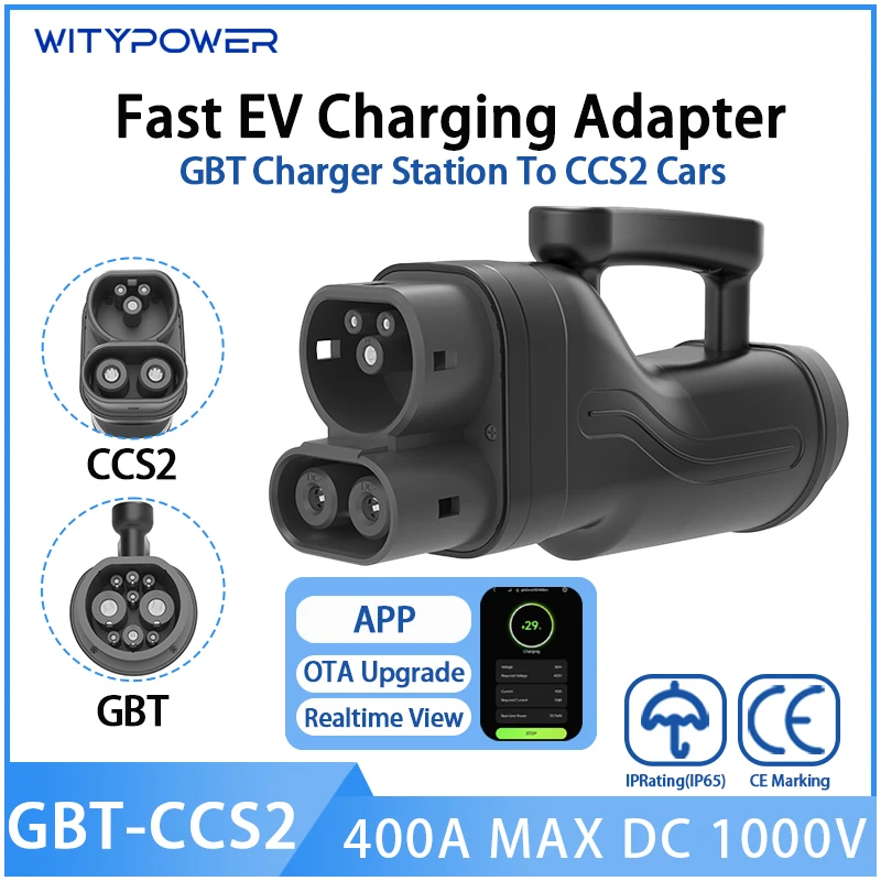 Зарядная станция WityPower GBT для адаптера электромобилей CCS2, 400 кВт, максимальный быстрый преобразователь зарядного устройства GBT-CCS2 EV для Tesla
Зарядная станция WityPower GBT для адаптера электромобилей CCS2, 400 кВт, максимальный быстрый преобразователь зарядного устройства GBT-CCS2 EV для Tesla