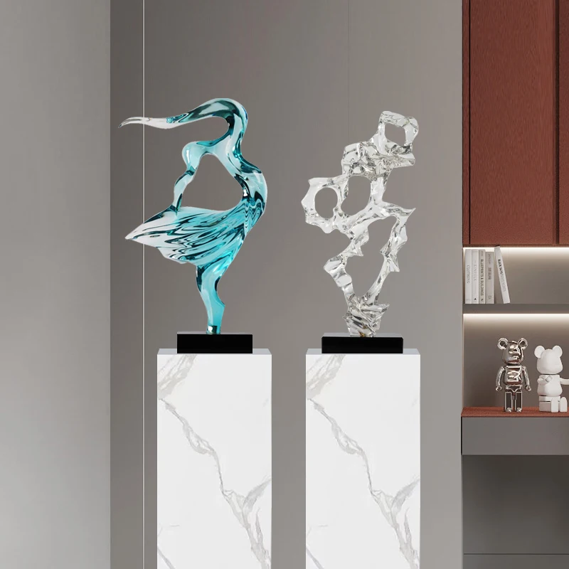 Modern luxury creative abstract art sculpture decoration transparent resin sculpture hotel lobby living room study decoration
Modern luxury creative abstract art sculpture decoration transparent resin sculpture hotel lobby living room study decoration