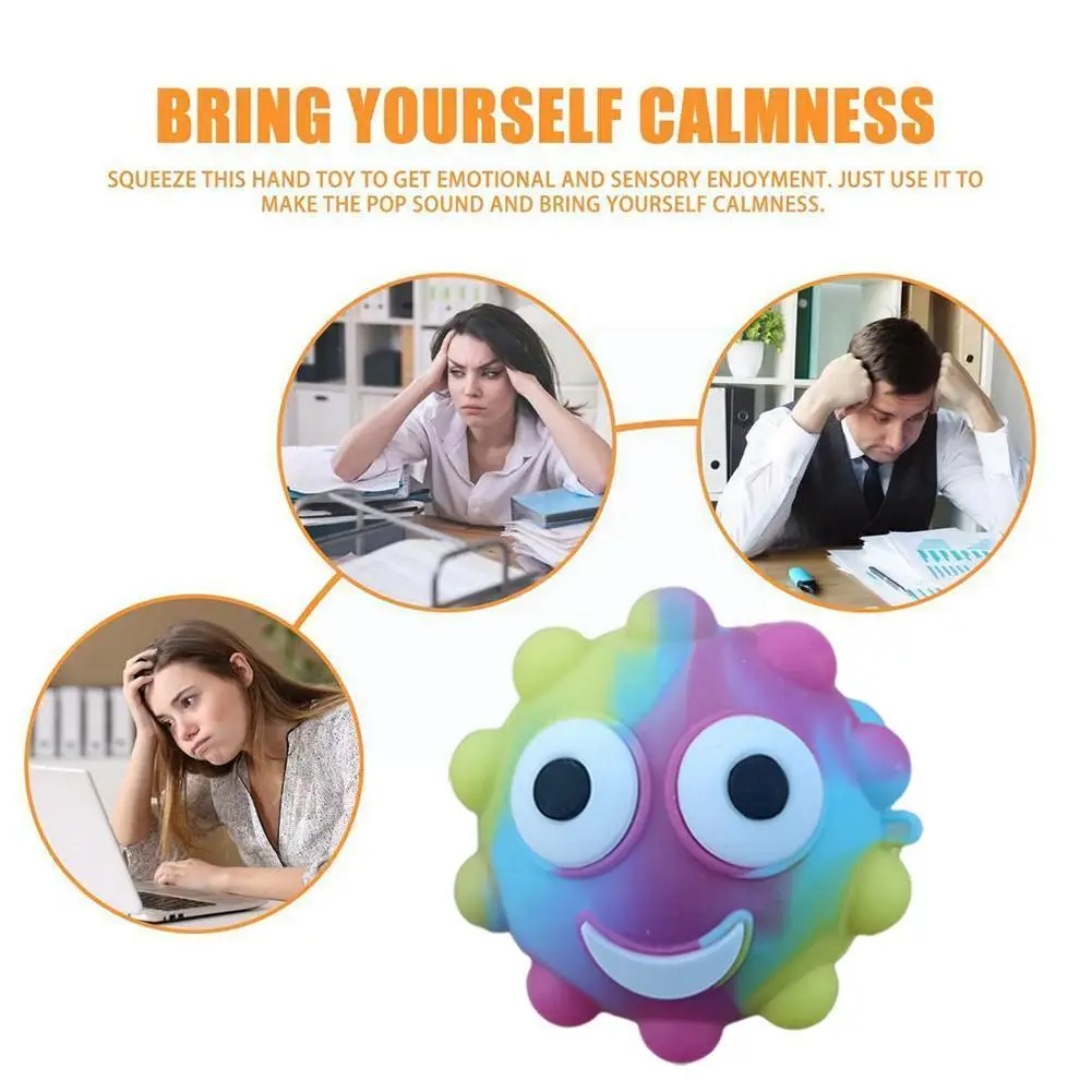 3d Ball Push Bubble Fidget Toy Antistress Finger Press Adult Toy Sensory Family Board Game Interactive Kid I0s9
3d Ball Push Bubble Fidget Toy Antistress Finger Press Adult Toy Sensory Family Board Game Interactive Kid I0s9