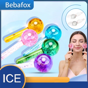 New 3D Skin Lifting Tool ICE CLOBES Neck Body Tighten Anti-Wrinkles Eye Face Roller Hockey Cool Facial Massager Detumescence