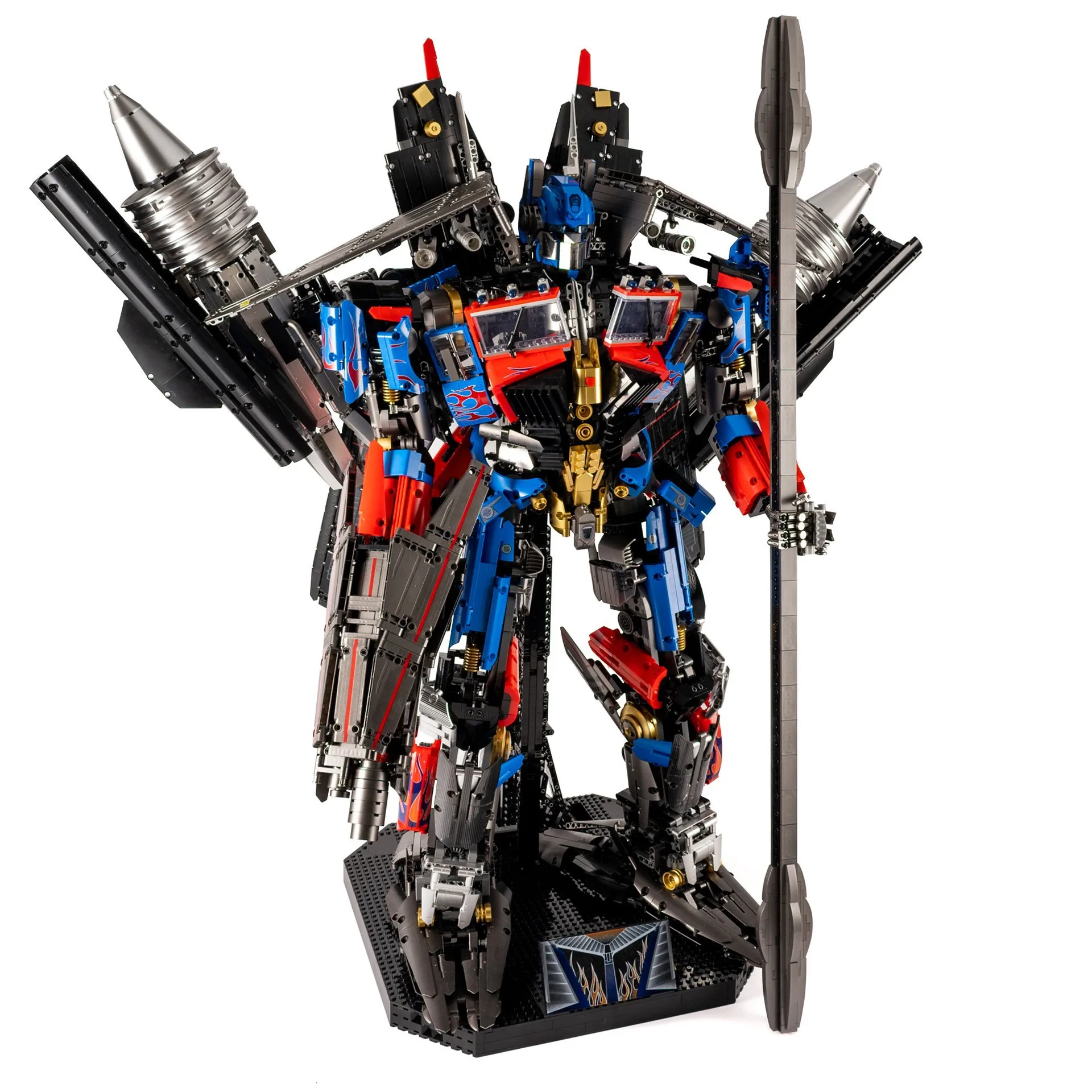 NEW 8862pcs Super Large 100CM Robot Building Blocks Bricks High-Tech Collectible Transformation Robot Toys Kids Birthday Gifts
NEW 8862pcs Super Large 100CM Robot Building Blocks Bricks High-Tech Collectible Transformation Robot Toys Kids Birthday Gifts