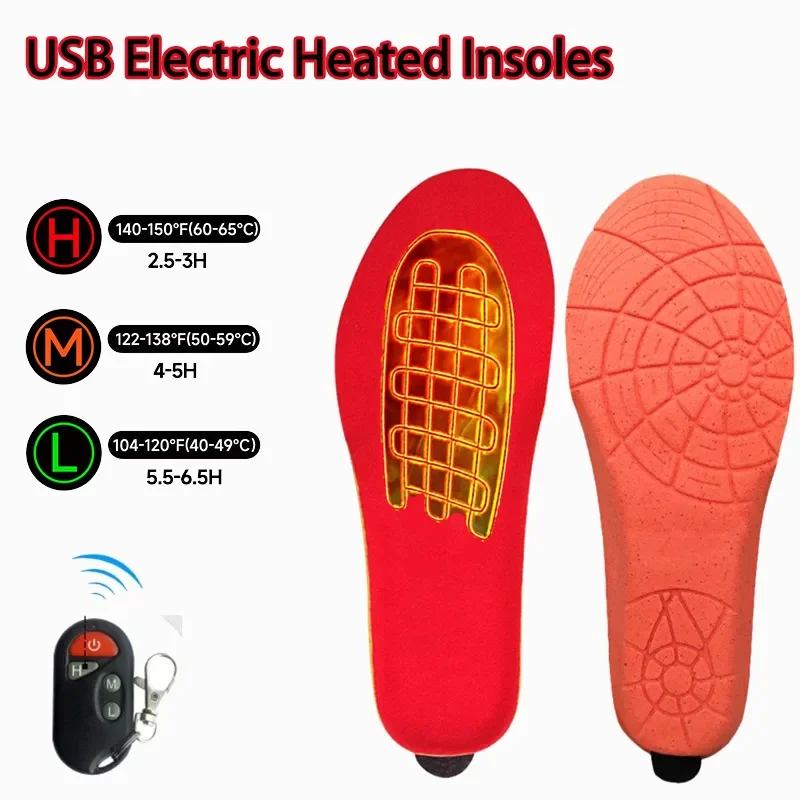 NEW2023 2000mhA USB Heated Shoe Insoles Remote Control Battery Warm Sock Pad Mat Heating Insoles For Skiing Hunting Fishing
NEW2023 2000mhA USB Heated Shoe Insoles Remote Control Battery Warm Sock Pad Mat Heating Insoles For Skiing Hunting Fishing