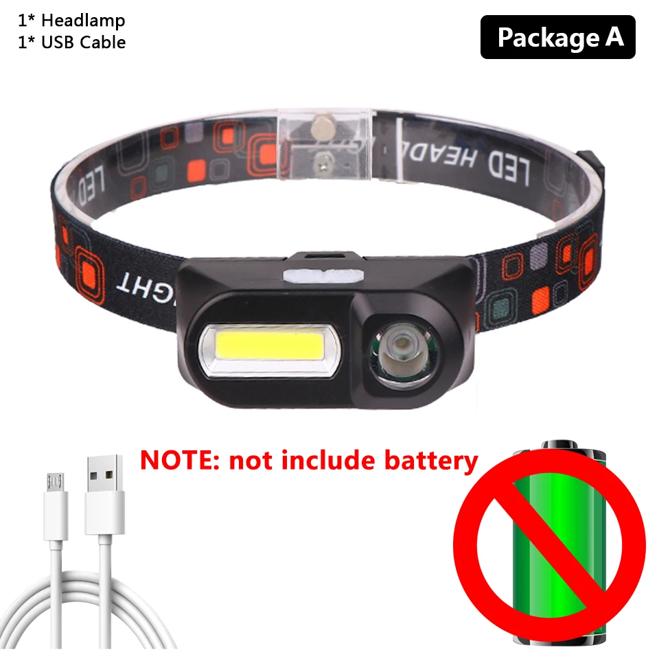 YUNMAI Налобный фонарь 18650 Q5
YUNMAI Налобный фонарь 18650 Q5