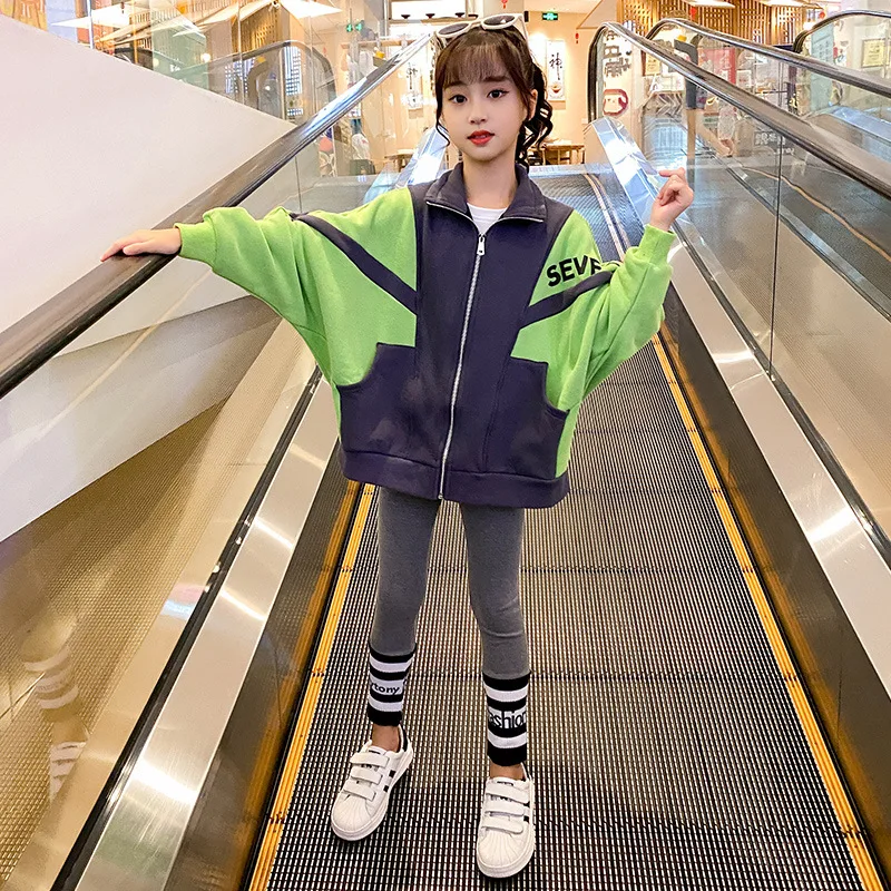 Teenage Kids Tracksuit for Girls Clothing Set Spring Autumn Sweatshirt Leggings Kids Clothes Suit for Girls Outfits 12 13 Years
Teenage Kids Tracksuit for Girls Clothing Set Spring Autumn Sweatshirt Leggings Kids Clothes Suit for Girls Outfits 12 13 Years
