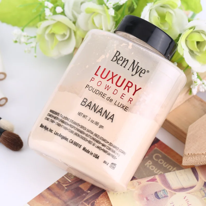 Brand Luxury Banana Powder 3oz 85g Facial Skin Care Cosmetics Loose Powder Concealer Brightening Facial Wholesale
Brand Luxury Banana Powder 3oz 85g Facial Skin Care Cosmetics Loose Powder Concealer Brightening Facial Wholesale