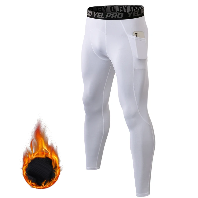 New Winter Thermal Underwear Men's Tights Compression Pants Warm Fleece Fitness Leggings Male Quick Dry Sport Trousers
New Winter Thermal Underwear Men's Tights Compression Pants Warm Fleece Fitness Leggings Male Quick Dry Sport Trousers