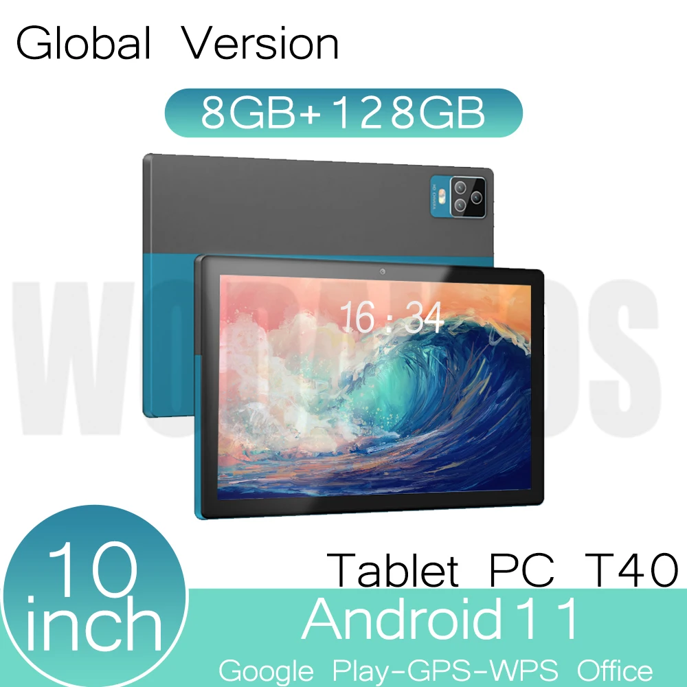 10 Inch T40 Tablet PC Android 11 Gooogle Play 6000mAh 8GB 128GB WPS Office Laptop MTK 6771 GPS Global Version Pad
10 Inch T40 Tablet PC Android 11 Gooogle Play 6000mAh 8GB 128GB WPS Office Laptop MTK 6771 GPS Global Version Pad