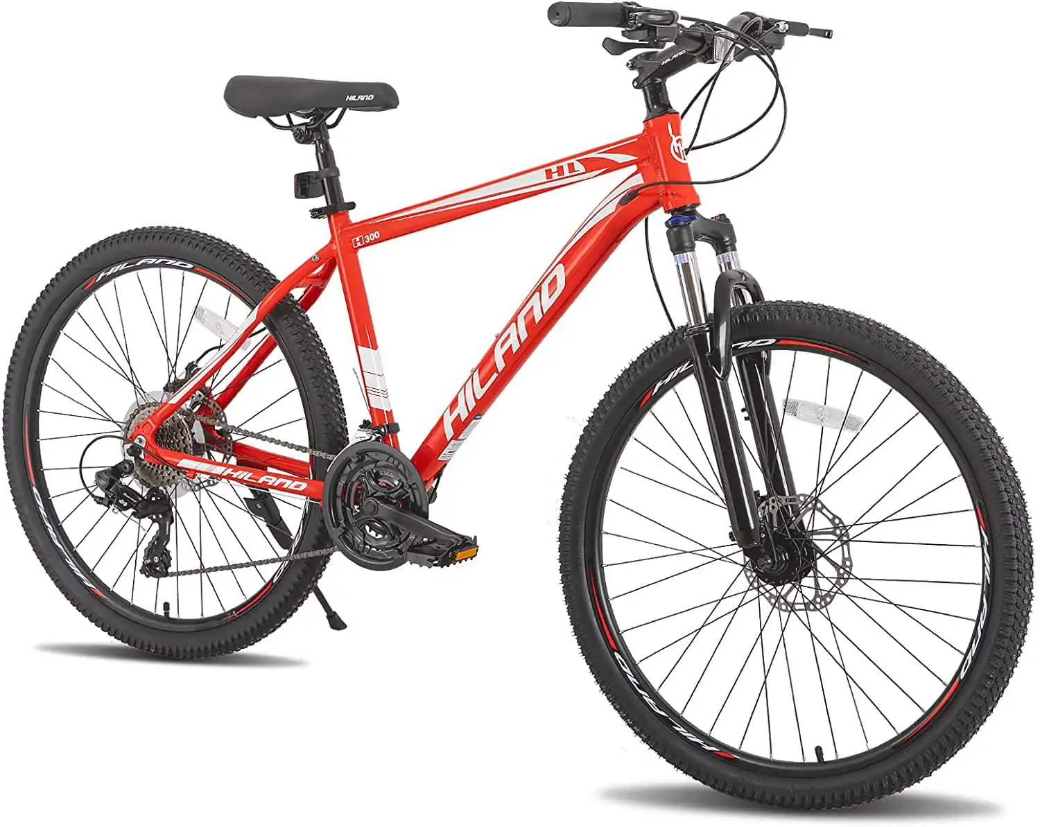 Aluminum Mountain Bike,24 Speeds Drive Train,26/27.5 inch Wheels,with Disc Brake,3 Sizes for Mens Womens Bikes
Aluminum Mountain Bike,24 Speeds Drive Train,26/27.5 inch Wheels,with Disc Brake,3 Sizes for Mens Womens Bikes