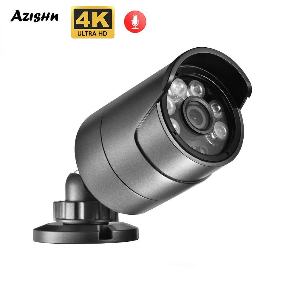 AZISHN IP-камера видеонаблюдения 4K 8MP наружная металлическая
AZISHN IP-камера видеонаблюдения 4K 8MP наружная металлическая