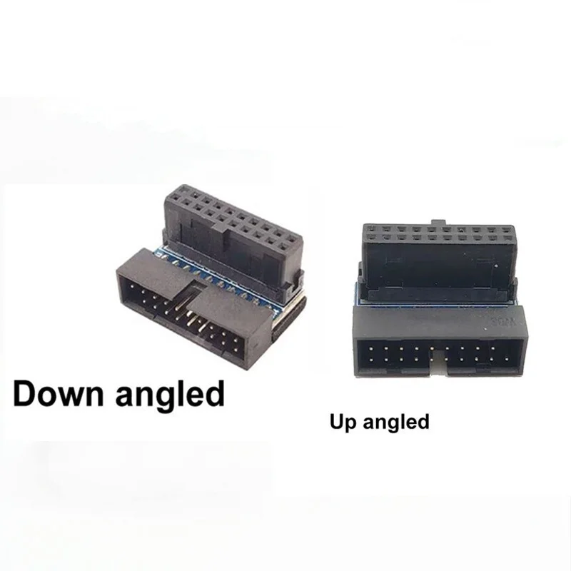 USB 3.0 20pin Male To Female Extension Adapter Angled 90 Degree For Motherboard Mainboard Connector Socket
USB 3.0 20pin Male To Female Extension Adapter Angled 90 Degree For Motherboard Mainboard Connector Socket