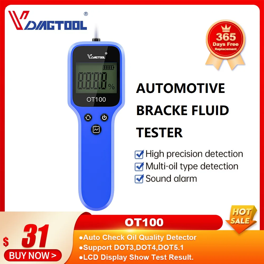 2022 VDIAGTOOL OT100 Engine Oil Tester For Auto Check Oil Quality Detector With LED Display Gas Analyzer Car Testing Tools
2022 VDIAGTOOL OT100 Engine Oil Tester For Auto Check Oil Quality Detector With LED Display Gas Analyzer Car Testing Tools
