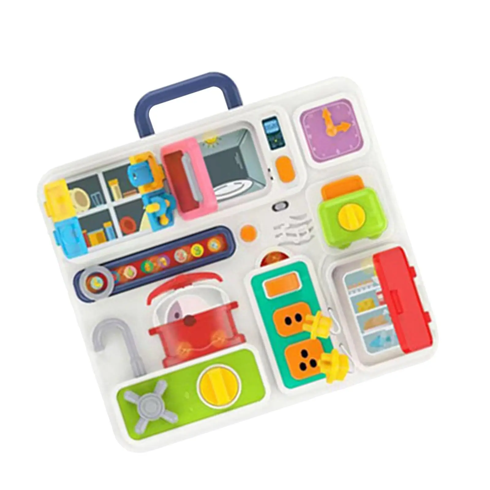 Busy Board Mini Kitchen Playset with Light and Music for Kids Children Party Favors
Busy Board Mini Kitchen Playset with Light and Music for Kids Children Party Favors