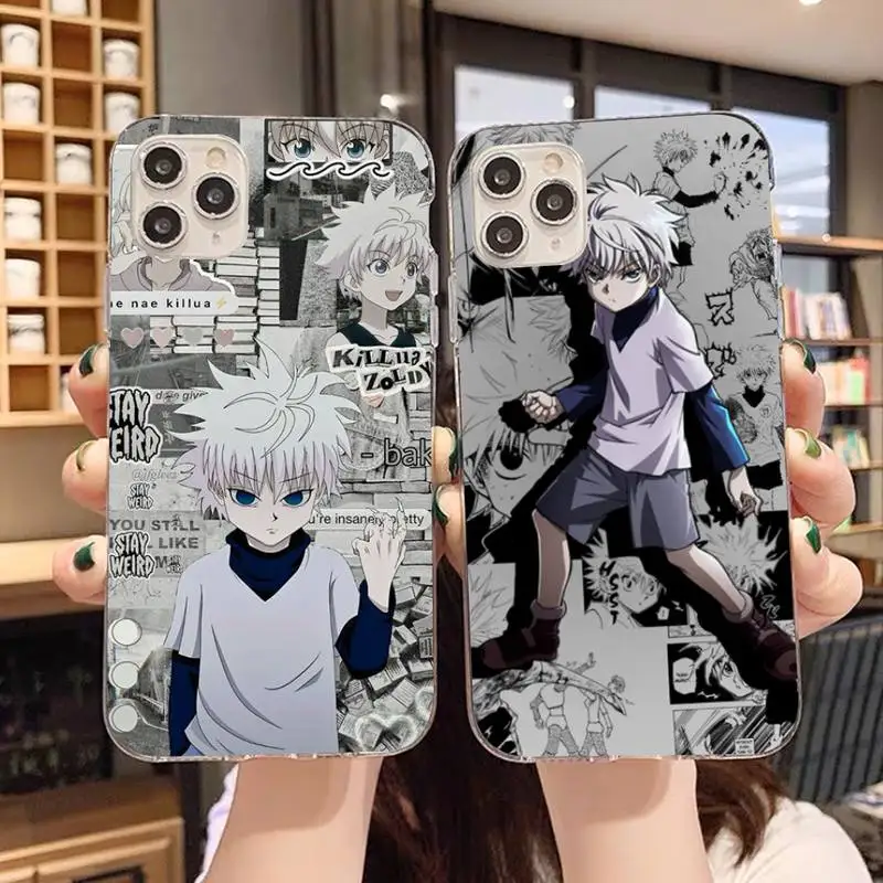 Yinuoda Hunter X Hunter Killua Phone Case for iPhone 11 12 13 Mini Pro Max 8 7 6 6S Plus X 5 SE 2020 XR XS Case shell
Yinuoda Hunter X Hunter Killua Phone Case for iPhone 11 12 13 Mini Pro Max 8 7 6 6S Plus X 5 SE 2020 XR XS Case shell