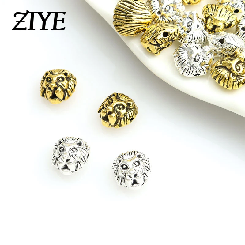 10pcs Cartoon Lion Spacer Beads Charms Silver/Gold Color Animals Alloys Loose Beads for Making DIY Necklace Bracelet Accessories
10pcs Cartoon Lion Spacer Beads Charms Silver/Gold Color Animals Alloys Loose Beads for Making DIY Necklace Bracelet Accessories