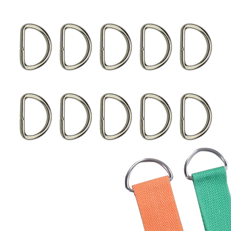 10Pcs Metal D Ring D-rings Purse Buckles For Clothes Bag Case Strap Web Belt DIY Accessorie
10Pcs Metal D Ring D-rings Purse Buckles For Clothes Bag Case Strap Web Belt DIY Accessorie