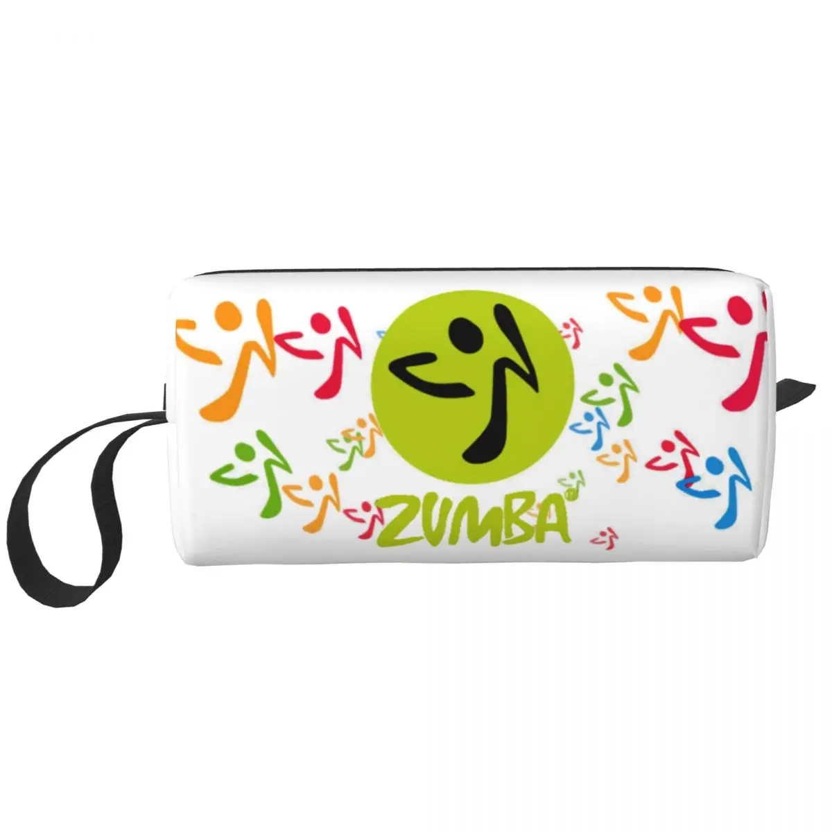 

Zumba Dancer Dance Toiletry Bag Women Friends Health Fitness Cosmetic Makeup Organizer Ladies Beauty Storage Dopp Kit Case
