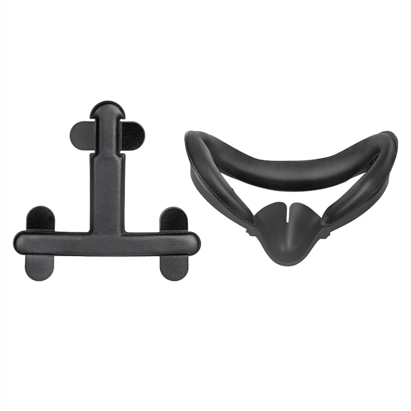 Чехол-накладка для лица из ПУ кожи + подушка для повязки на голову для очков Oculus Quest 2 VR, сменная подушка для лица для аксессуаров Oculus вопросы 2 
Чехол-накладка для лица из ПУ кожи + подушка для повязки на голову для очков Oculus Quest 2 VR, сменная подушка для лица для аксессуаров Oculus вопросы 2