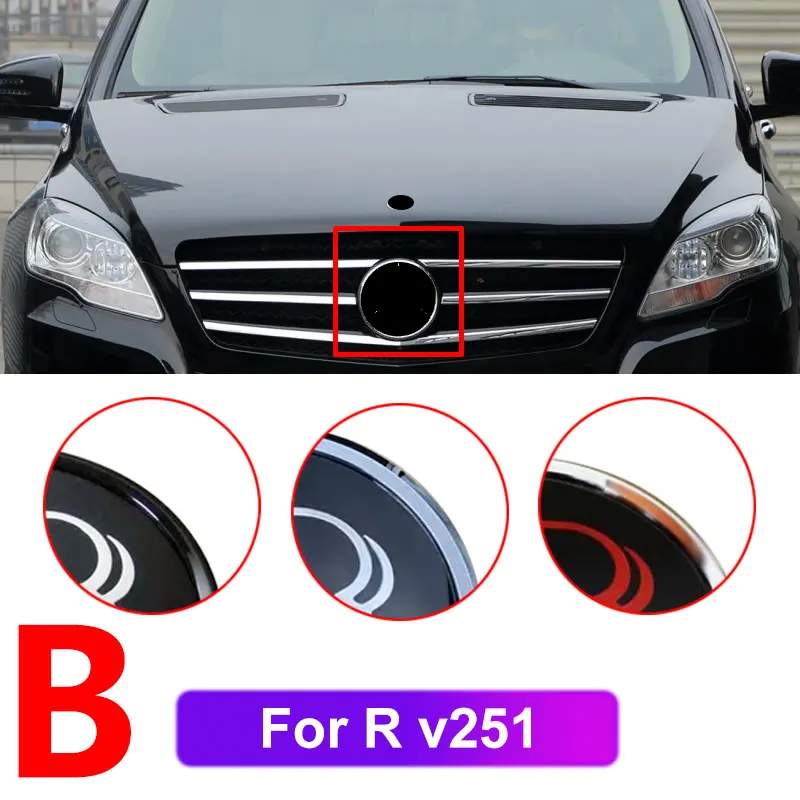 Emblem B Replace Star Logo Front Grill Badge For R W251 V251 R300 R320 R350 Mirror Red Sign Accessories 185mm
Emblem B Replace Star Logo Front Grill Badge For R W251 V251 R300 R320 R350 Mirror Red Sign Accessories 185mm