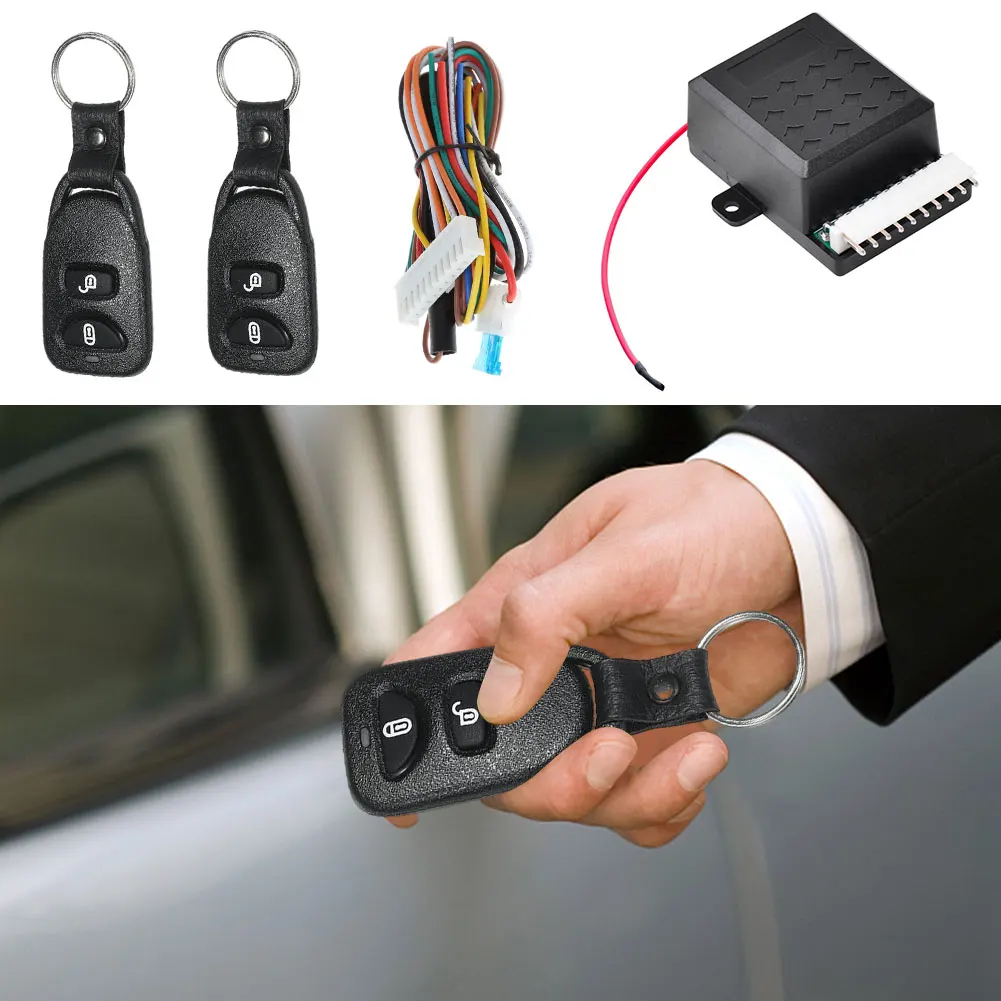 12V Vehicle Keyless Entry System Universal Auto Locking Security Keyless Entry Kit Portable Vehicle Door Lock Anti-Theft System
12V Vehicle Keyless Entry System Universal Auto Locking Security Keyless Entry Kit Portable Vehicle Door Lock Anti-Theft System