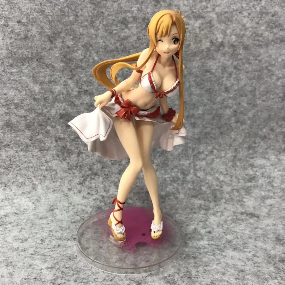 Kawaii Anime Sword Art Online Yuuki Asuna Swimsuit Ver. PVC Action Figure Game Statue Collection Model Kids Toys Doll Gifts
Kawaii Anime Sword Art Online Yuuki Asuna Swimsuit Ver. PVC Action Figure Game Statue Collection Model Kids Toys Doll Gifts