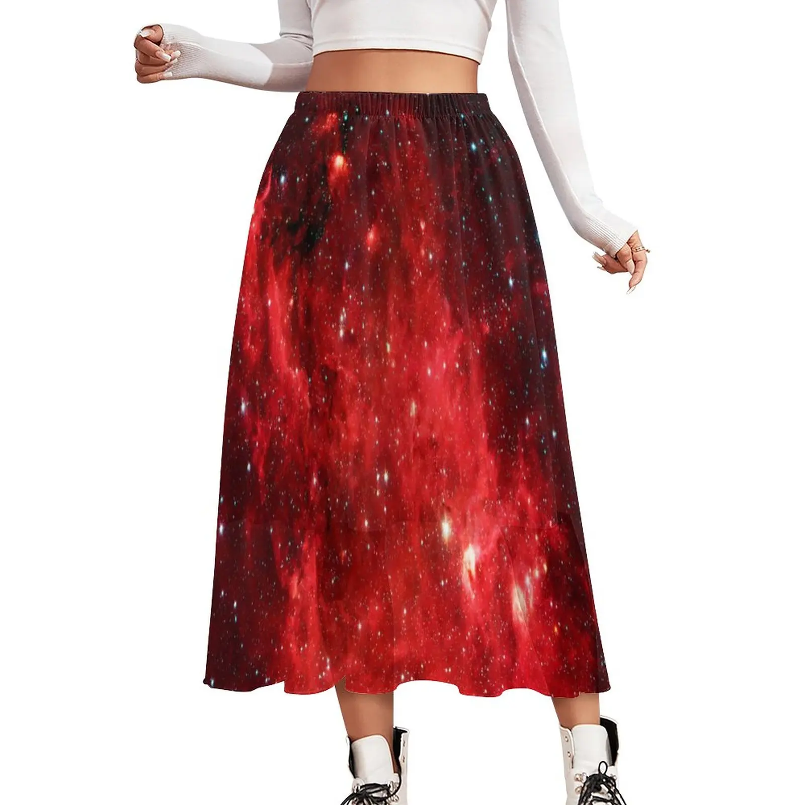 Galaxy Skirt North America Nebula Modern Long Skirts Elastic Waist Design Y2K A-line Skirt 2XL 3XL 4XL
Galaxy Skirt North America Nebula Modern Long Skirts Elastic Waist Design Y2K A-line Skirt 2XL 3XL 4XL