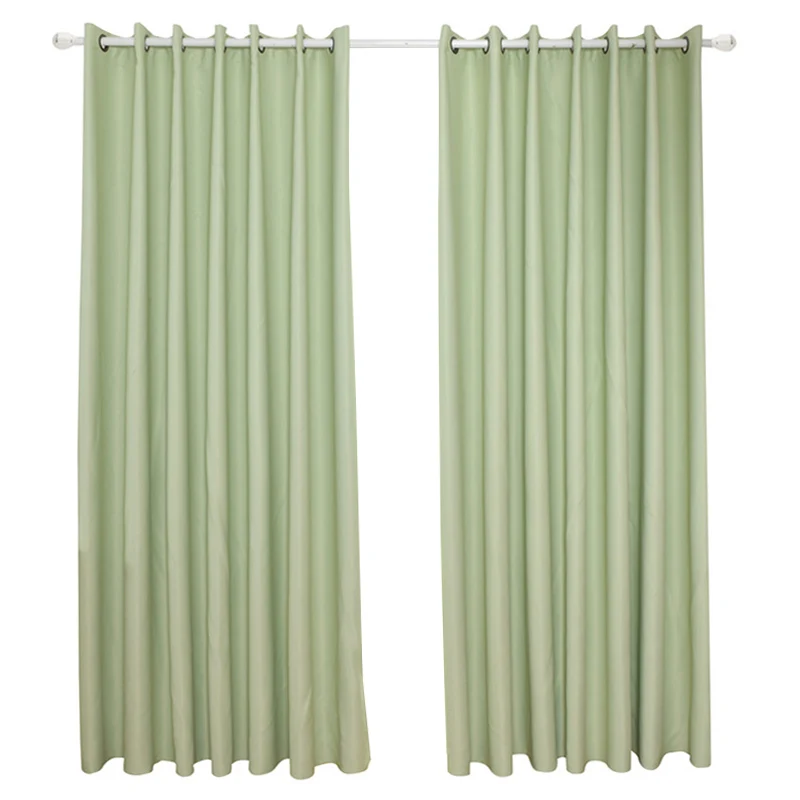 

Blackout Curtain Window Treatment Thermal Insulated Solid Grommet Drapes for Living Room Home Blackout Curtain Drape Accessories