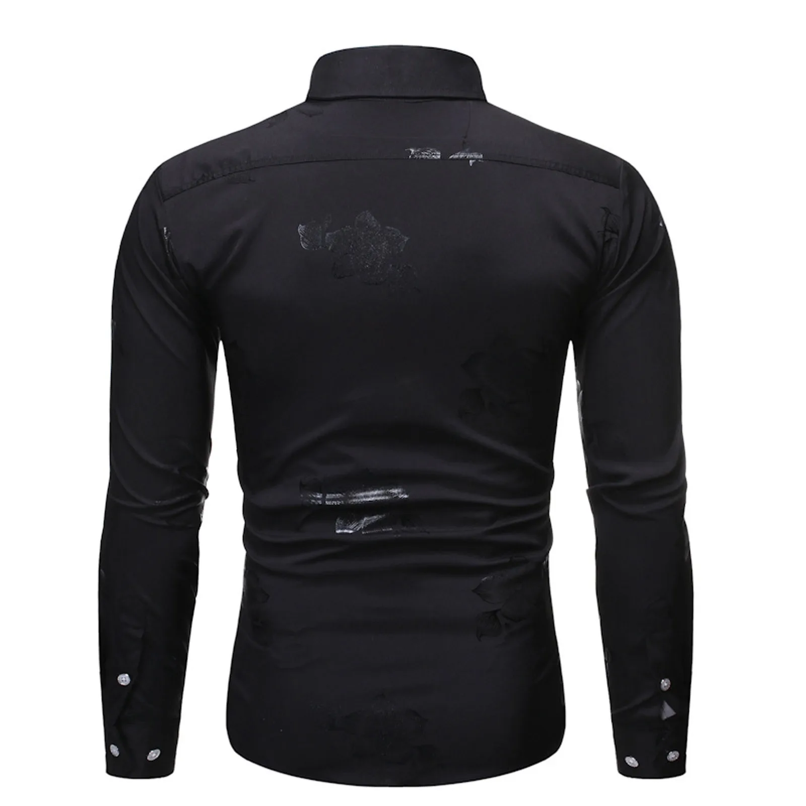 Men's Casual Lapel Regular Fit Top Shirt Long Sleeve Shirt Luxury Bronzing Printed Button Club Fashion Loose Shirt plus T Shirt
Men's Casual Lapel Regular Fit Top Shirt Long Sleeve Shirt Luxury Bronzing Printed Button Club Fashion Loose Shirt plus T Shirt