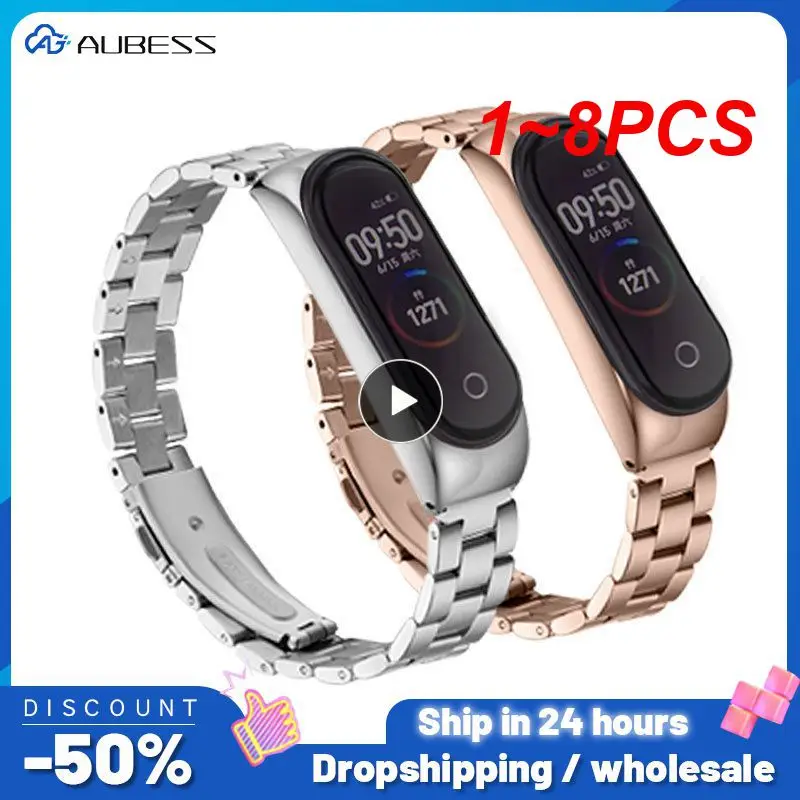 Металлический ремешок для Mi Band 7 6 5 4, сменный Браслет из нержавеющей стали для Mi Band 3 4, спортивный смарт-браслет, 1 ~ 8 шт.
Металлический ремешок для Mi Band 7 6 5 4, сменный Браслет из нержавеющей стали для Mi Band 3 4, спортивный смарт-браслет, 1 ~ 8 шт.