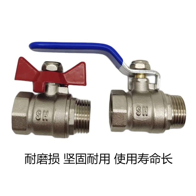 Butterfly Valve Copper Chrome Plated Inner and Outer Valve 2 Points 3 Points 4 Minutes 1 Inch/Brass Electroplating Ball Valve Bu
Butterfly Valve Copper Chrome Plated Inner and Outer Valve 2 Points 3 Points 4 Minutes 1 Inch/Brass Electroplating Ball Valve Bu