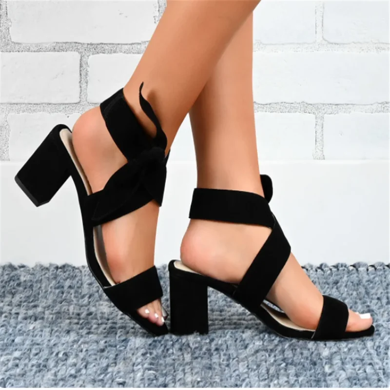 Sandals Women Plus Size Shoes Summer New Casual Fashion High Heels Sandals Bow Women Dresses Wedding Latin Dance Sandalias Mujer
Sandals Women Plus Size Shoes Summer New Casual Fashion High Heels Sandals Bow Women Dresses Wedding Latin Dance Sandalias Mujer