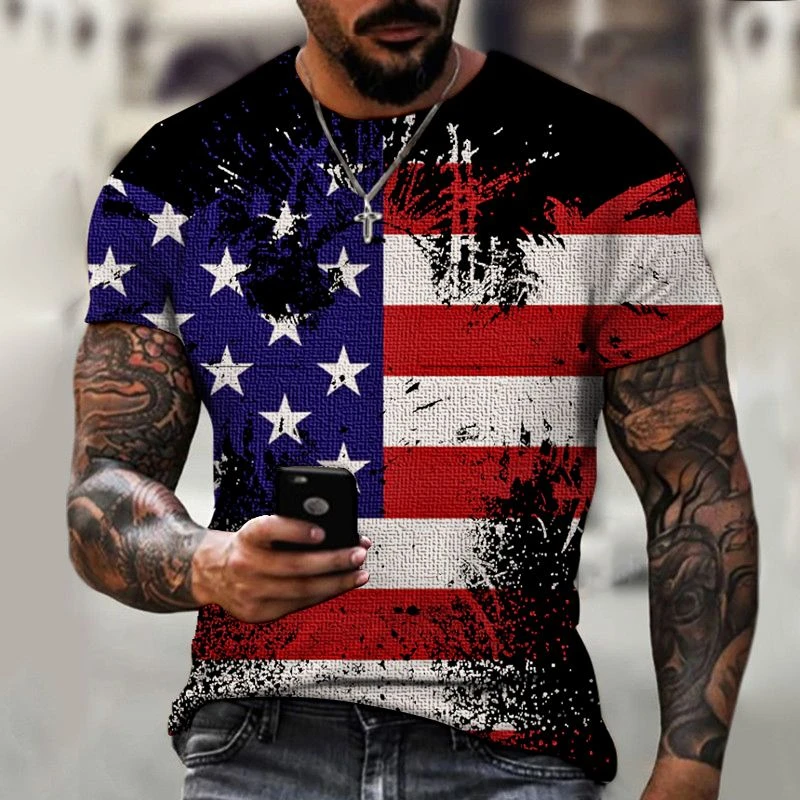 2022 Summer Men's New T-shirt European and American Fashion Street Style 3D Printing Short-sleeved Loose Oversized O-neck Street
2022 Summer Men's New T-shirt European and American Fashion Street Style 3D Printing Short-sleeved Loose Oversized O-neck Street
