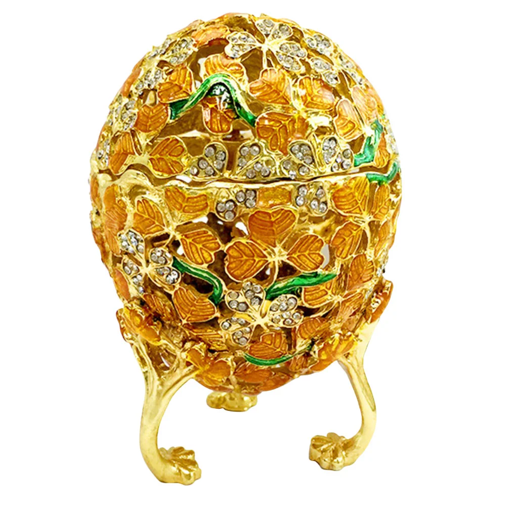 Box Jewelry Trinket Egg Storage Case Organizer Bejeweled Decorative Ring Boxes Small Decor Gift Enamel Hinged Tank Alloy Earring
Box Jewelry Trinket Egg Storage Case Organizer Bejeweled Decorative Ring Boxes Small Decor Gift Enamel Hinged Tank Alloy Earring