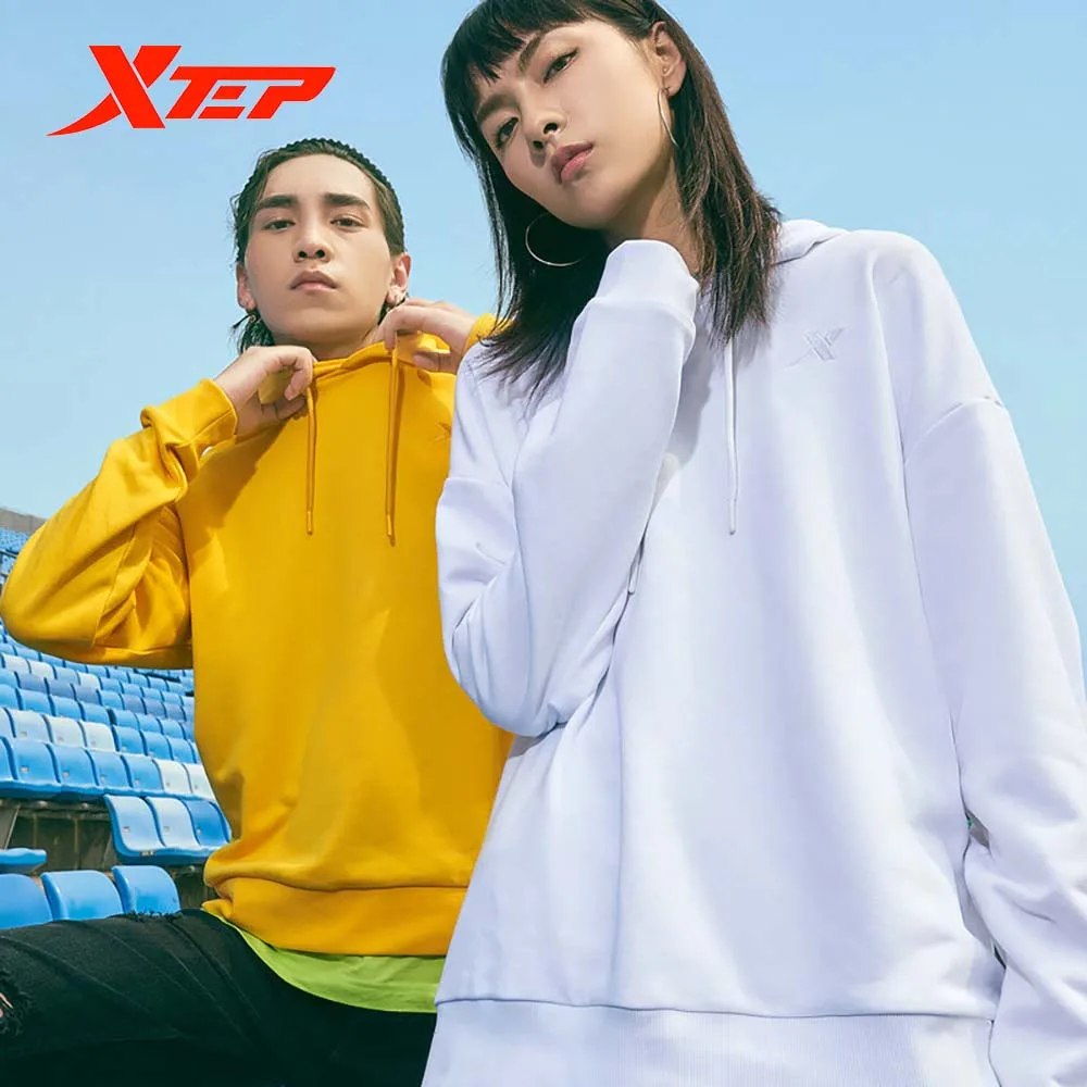 Xtep Men And Women Couple Free Shipping Hooded Sweater New Autumn Loose Trend Coat Sports Men's Women's Hoodie 881327059288
Xtep Men And Women Couple Free Shipping Hooded Sweater New Autumn Loose Trend Coat Sports Men's Women's Hoodie 881327059288