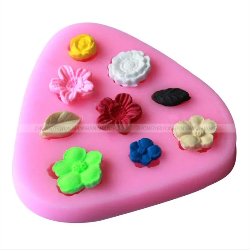 Various flower silicone resin molds fondant cake tools clay soft pottery handmade soap mold C023
Various flower silicone resin molds fondant cake tools clay soft pottery handmade soap mold C023
