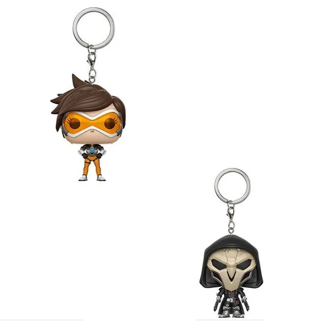 Экшн-фигурки героев аниме OW Funko трассировщик/жнец брелок из ПВХ коллекционные