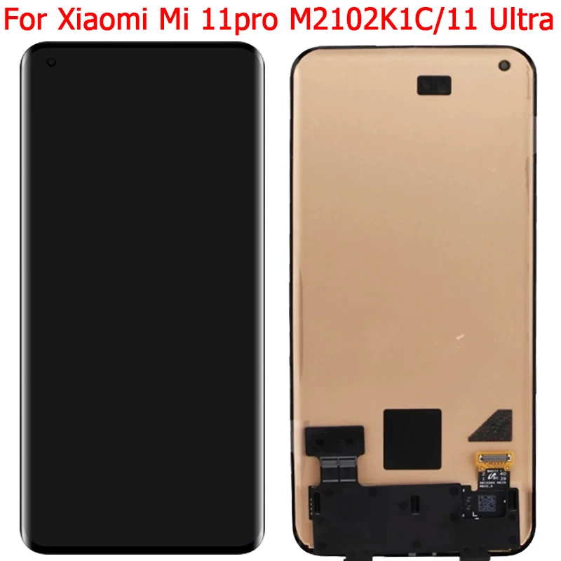 Оригинальный дисплей Mi 11 Ultra для Xiaomi 11Pro ЖК-экран 6 81 дюйма M2102K1G ЖК-дисплей с