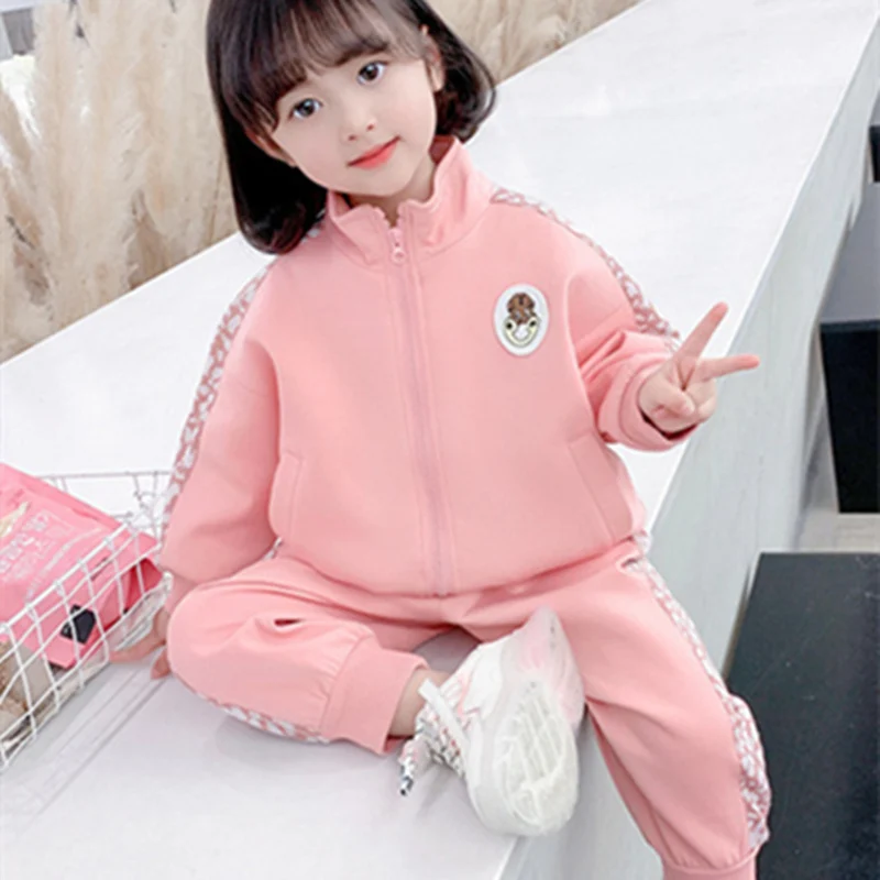 Girls Suit Coat +Pants Cotton 2Pcs/Sets 2022 Casual Spring Summer Outfits Sports Sets Kid Tracksuit Children Clothing
Girls Suit Coat +Pants Cotton 2Pcs/Sets 2022 Casual Spring Summer Outfits Sports Sets Kid Tracksuit Children Clothing