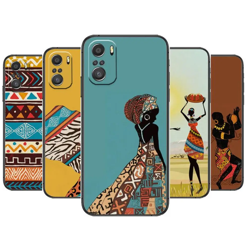 African style female Phone Case For xiaomi mi 11 Lite pro Ultra 10s 9 8 MIX 4 FOLD 10T 5g Black Cover Silicone Back Prett
African style female Phone Case For xiaomi mi 11 Lite pro Ultra 10s 9 8 MIX 4 FOLD 10T 5g Black Cover Silicone Back Prett