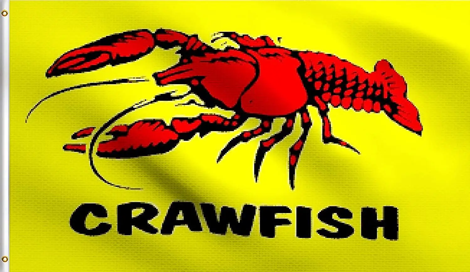 Restaurant Crawfish for Sale Craw Fish Yellow Red Flag 3X5 Ft Foot 100% Polyester 100D Flag UV Resistant (3'X5' Ft Foot)
Restaurant Crawfish for Sale Craw Fish Yellow Red Flag 3X5 Ft Foot 100% Polyester 100D Flag UV Resistant (3'X5' Ft Foot)